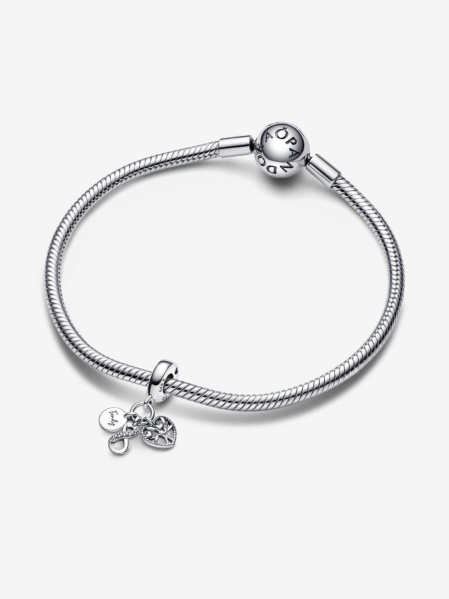 Family Infinity Triple Dangle Charm