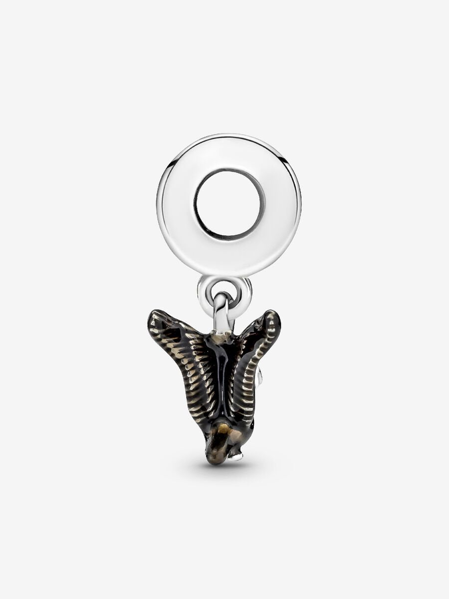 Canadian Goose & Maple Leaf Dangle Charm