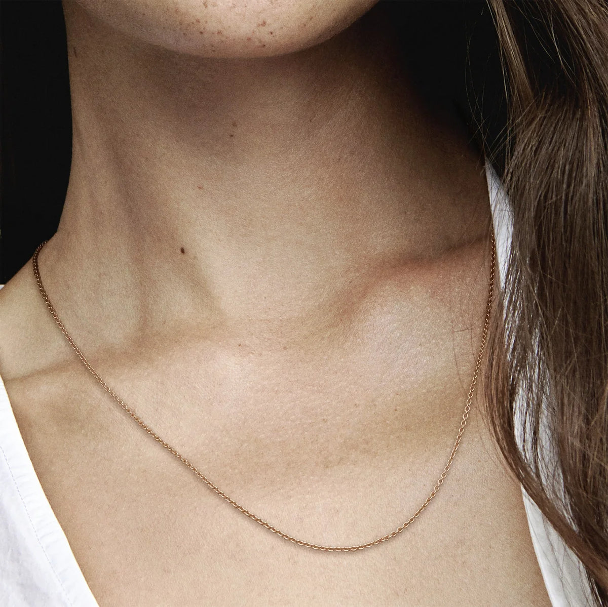Necklace In 14K Rose Gold-Plated