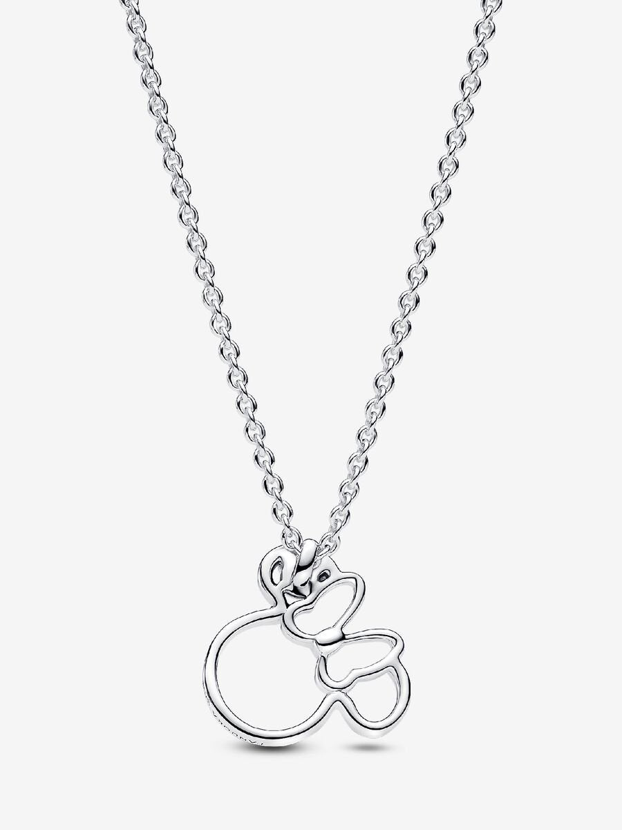 Disney Minnie Mouse Silhouette Collier Necklace
