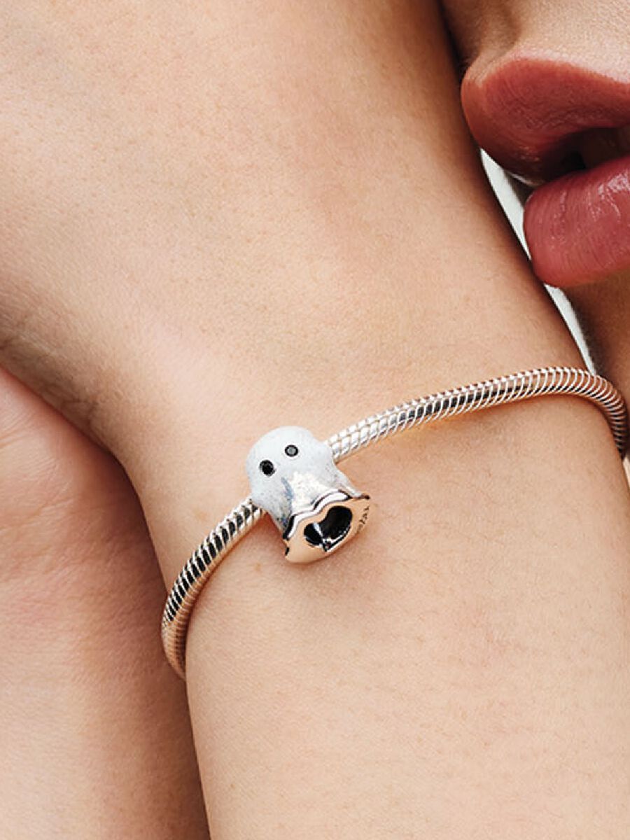 Glow-in-the-dark Boo Ghost Charm
