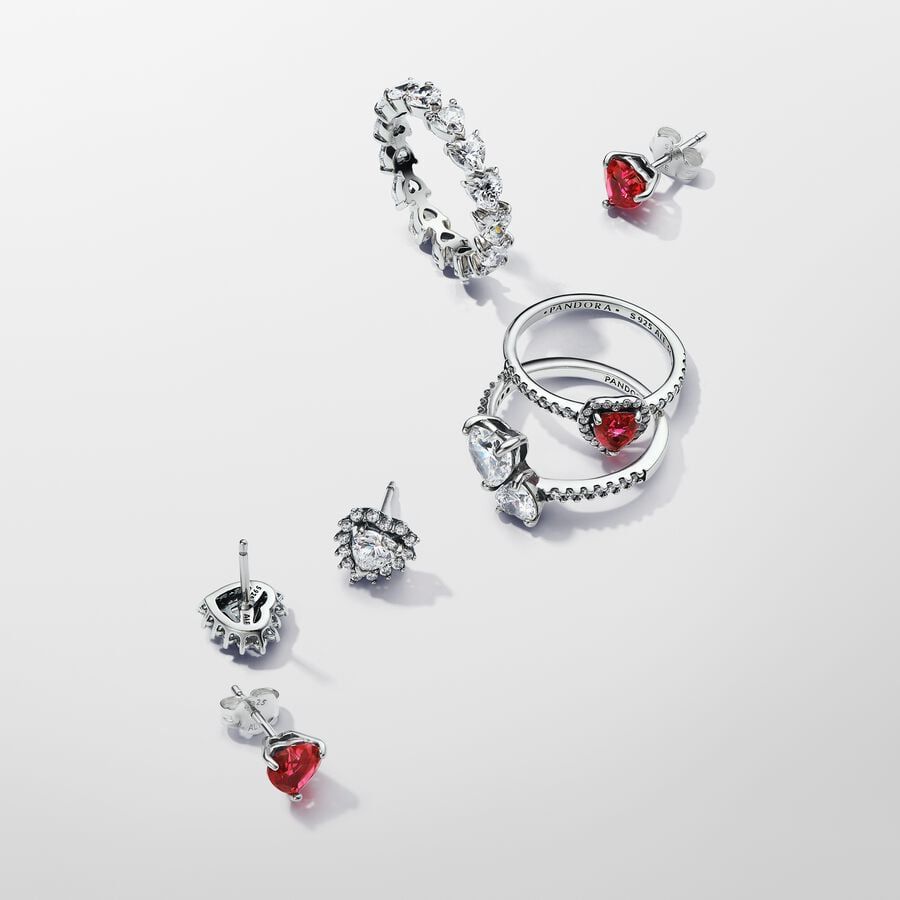 Pandora Red heart promise ring