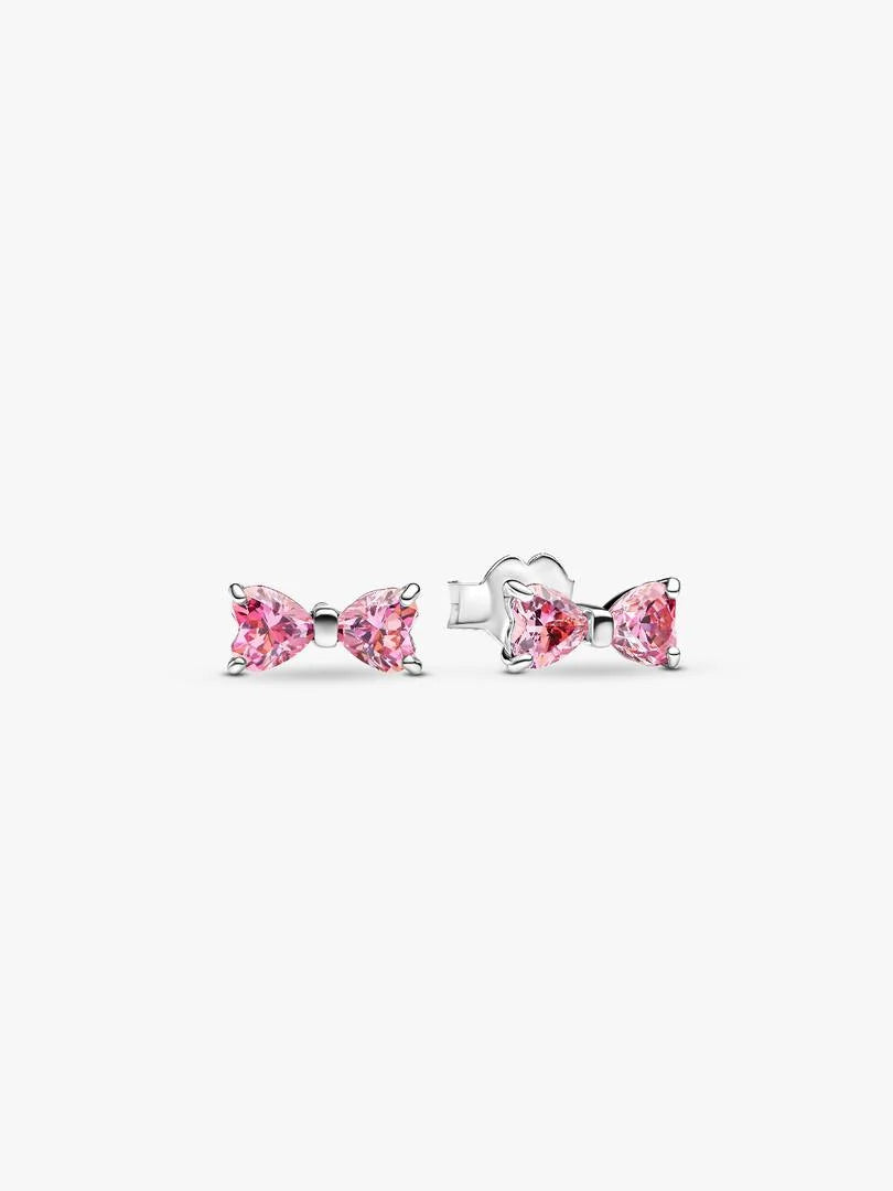 Sparkling Pink Bow Jewelry Gift Set