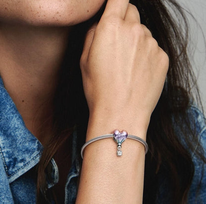 Happy Birthday Hot Air Balloon Charm