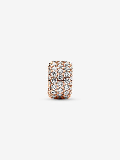 Sparkling Pavé Triple-row Charm