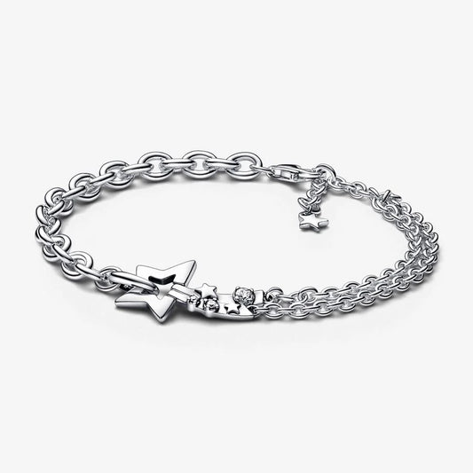 Shooting Star Double Chain Bracelet