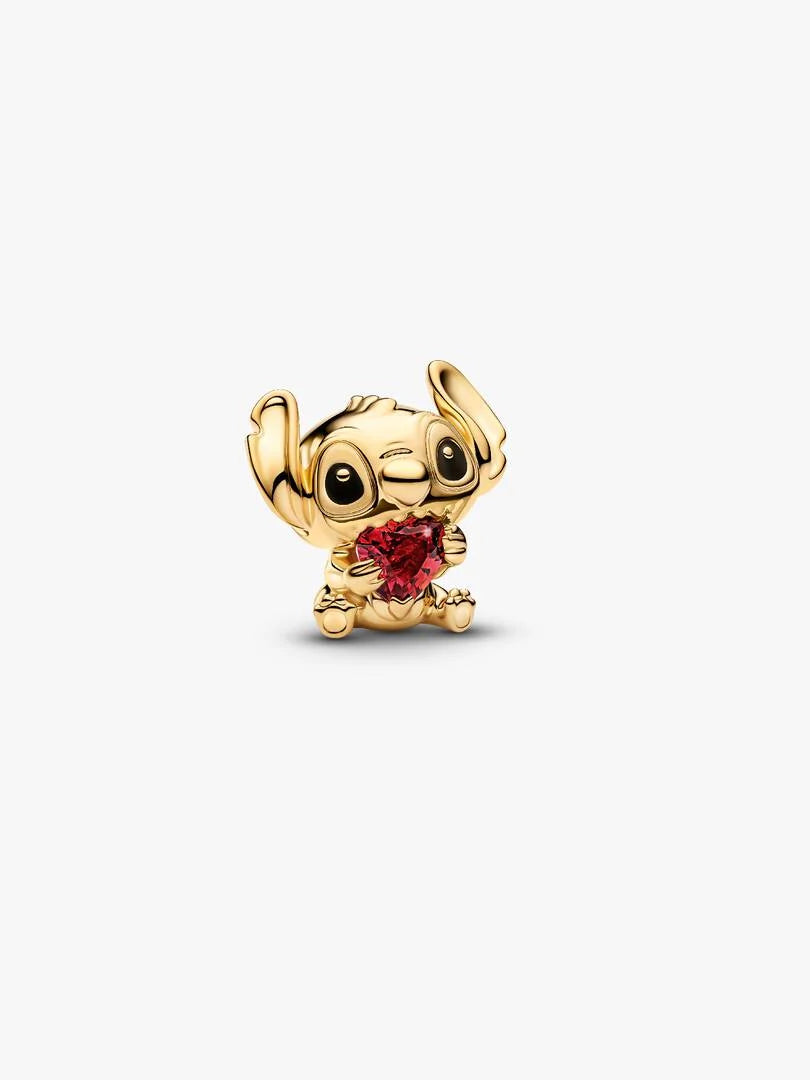 Disney Stitch Heart Charm