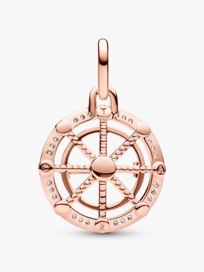 ME Wheel of Fortune Medallion Charm