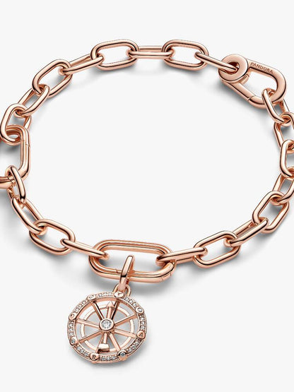 ME Wheel of Fortune Medallion Charm