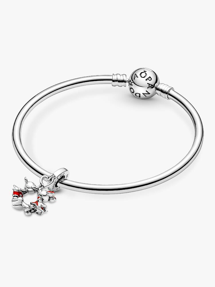 Disney Mickey Mouse & Minnie Mouse Kissing Dangle Charm