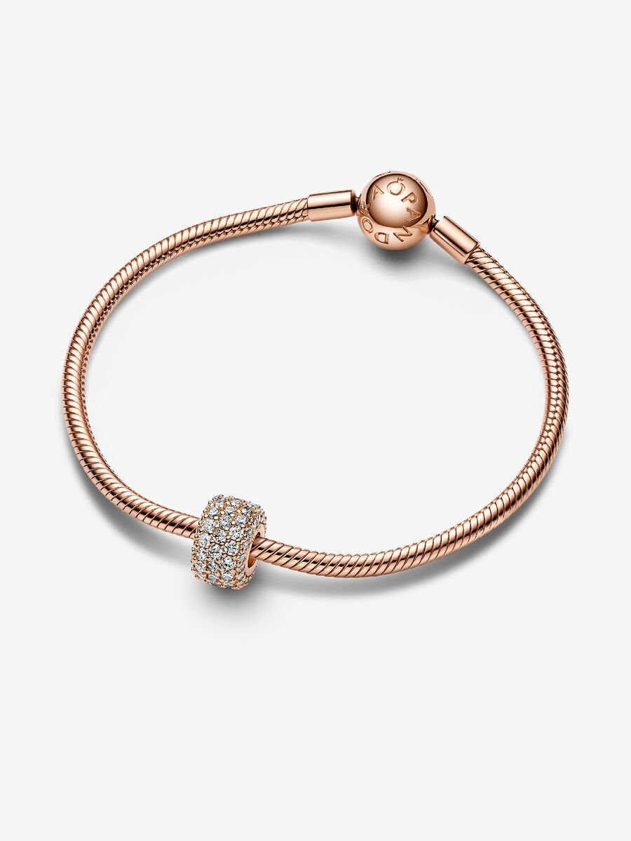 Sparkling Pavé Triple-row Charm
