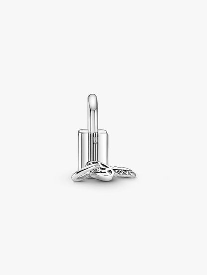 Padlock and Key Dangle Charm