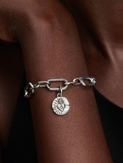 Heart Medallion Charm