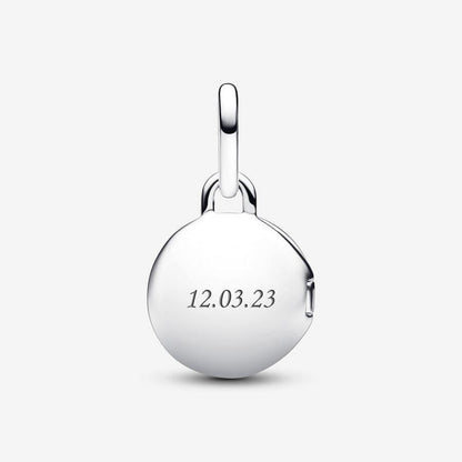 Openable & Engravable Love Locket Dangle Charm