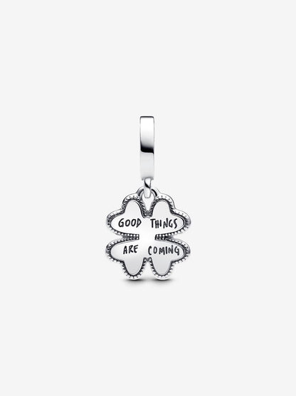2025 Four Leaf Clover Lab-Grown Diamond Dangle Charm (New)