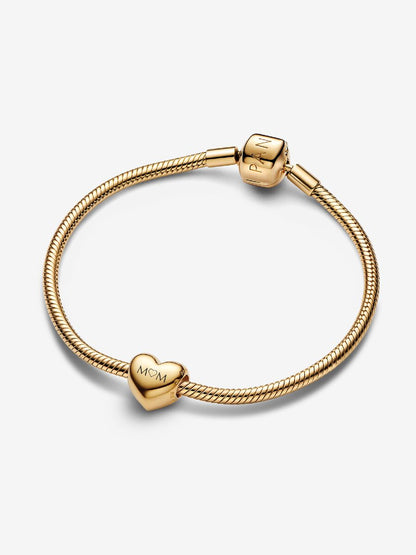 BE LOVE Engravable Heart Bracelet Set