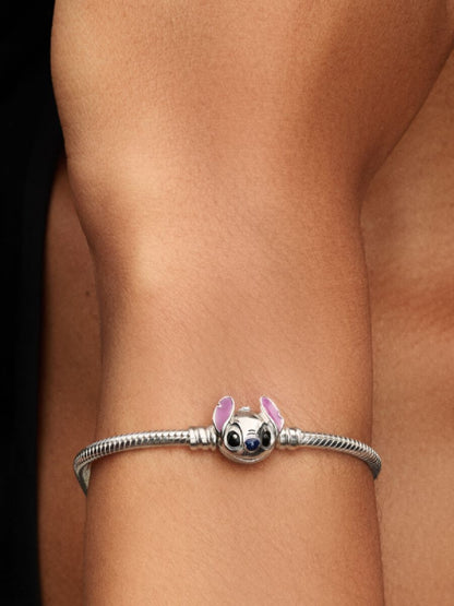 Disney Stitch Snake Chain Bracelet
Sterling silver