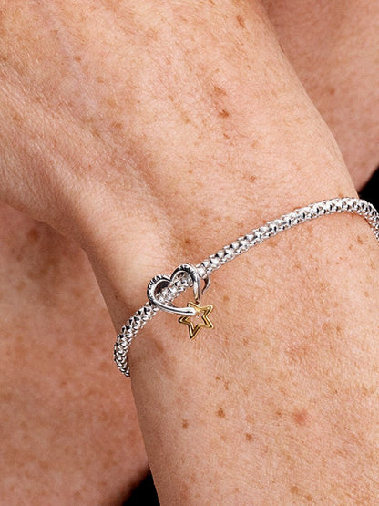 Lucky Star & Heart Charm