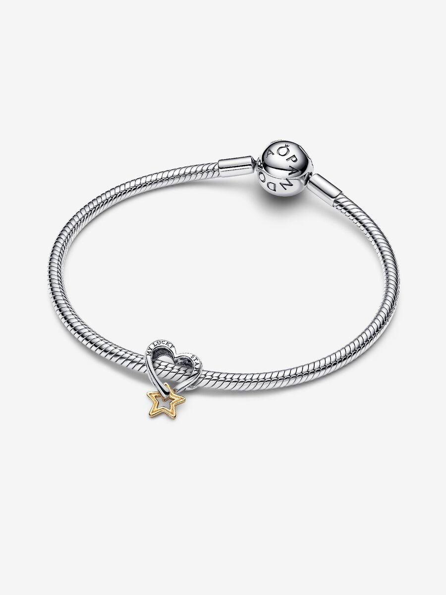 Lucky Star & Heart Charm
