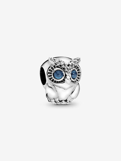 Sparkling Owl Charm