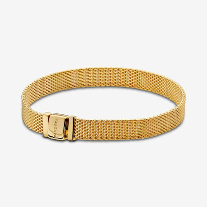 Reflexions bracelet in 14k gold-plated