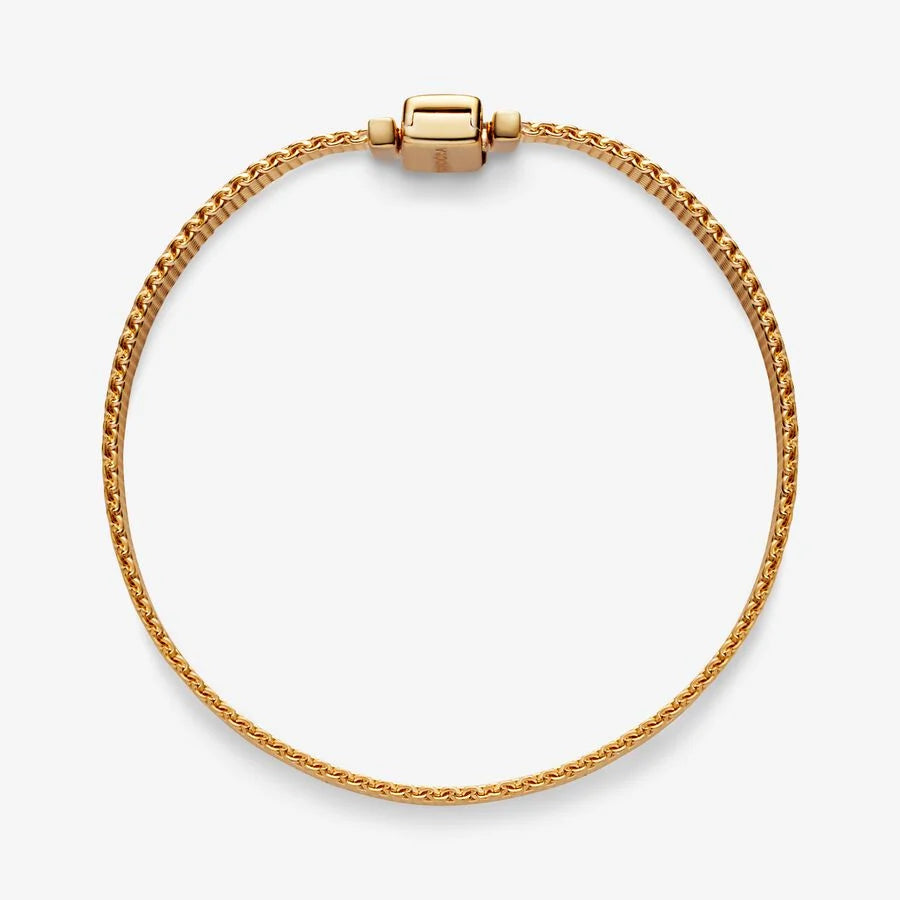 Reflexions bracelet in 14k gold-plated
