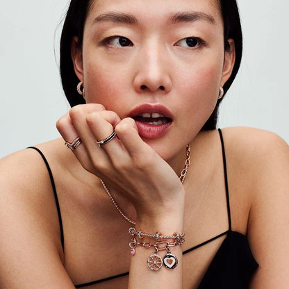 Moments Studded Chain Bracelet