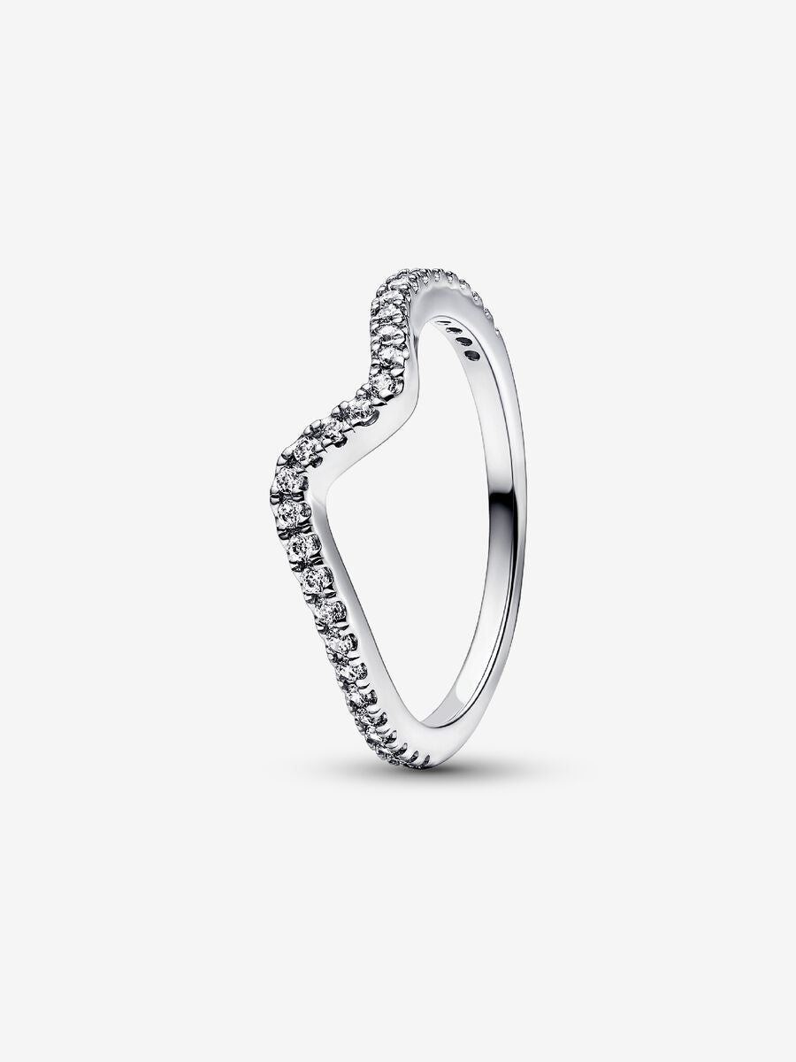 Sparkling Wave Ring