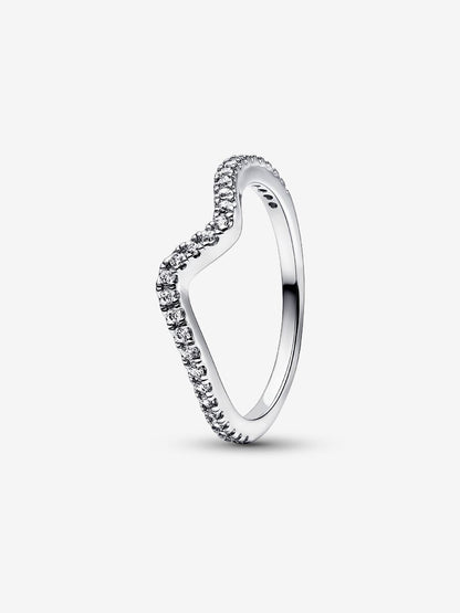 Sparkling Wave Ring