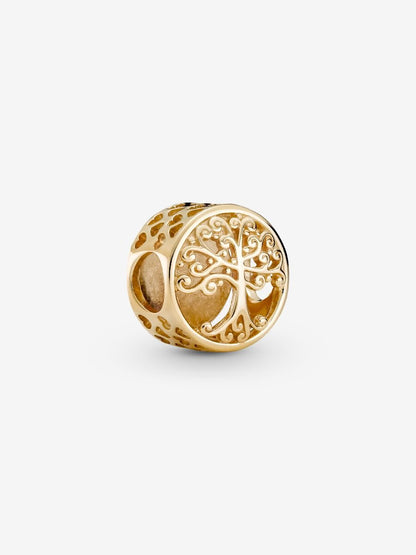 Openwork Family Roots Charm