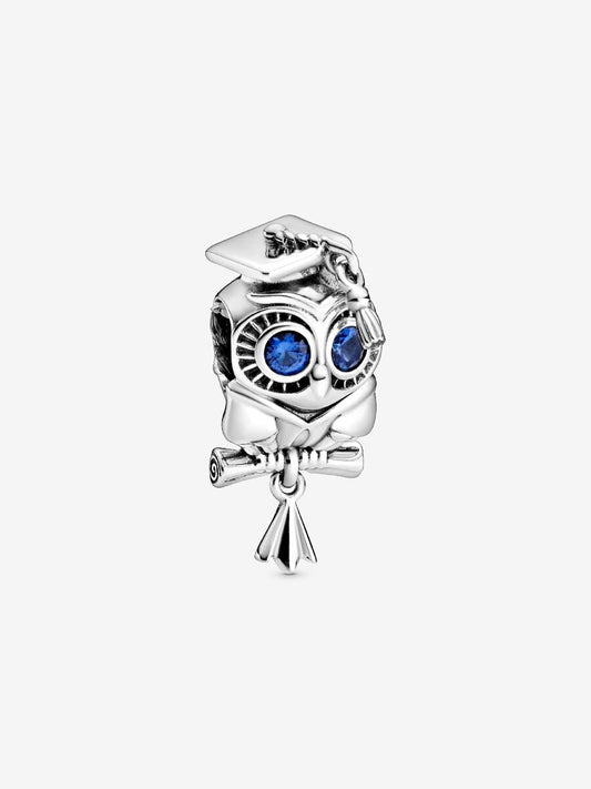 Wise Owl Graduation Charm