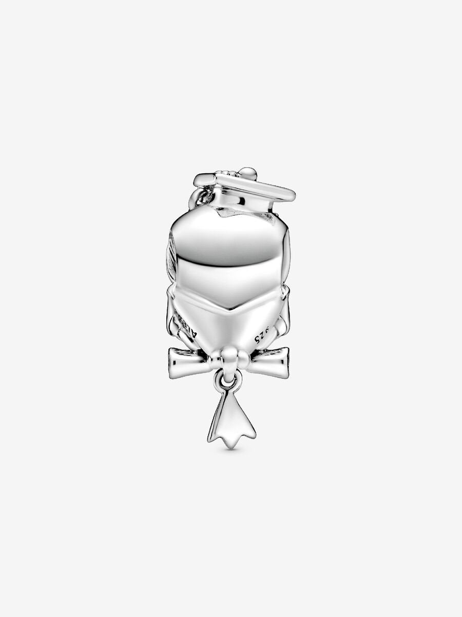 Wise Owl Graduation Charm