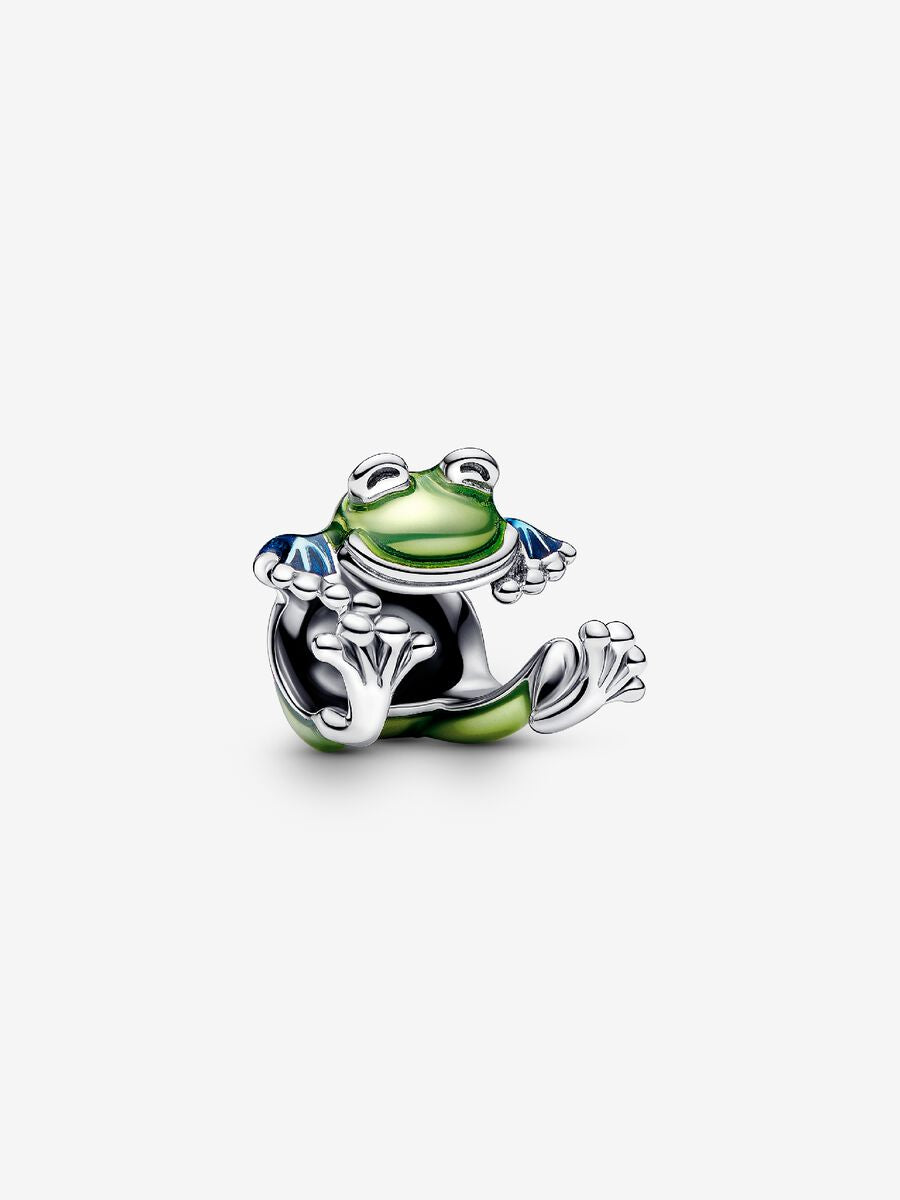 Climbing Frog Charm