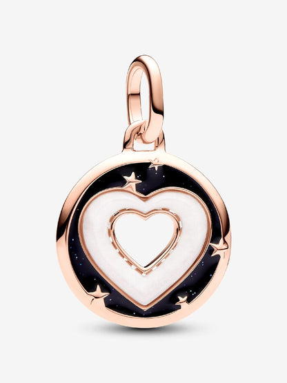 Pandora ME Hearts Medallion Charm
14k rose gold plating