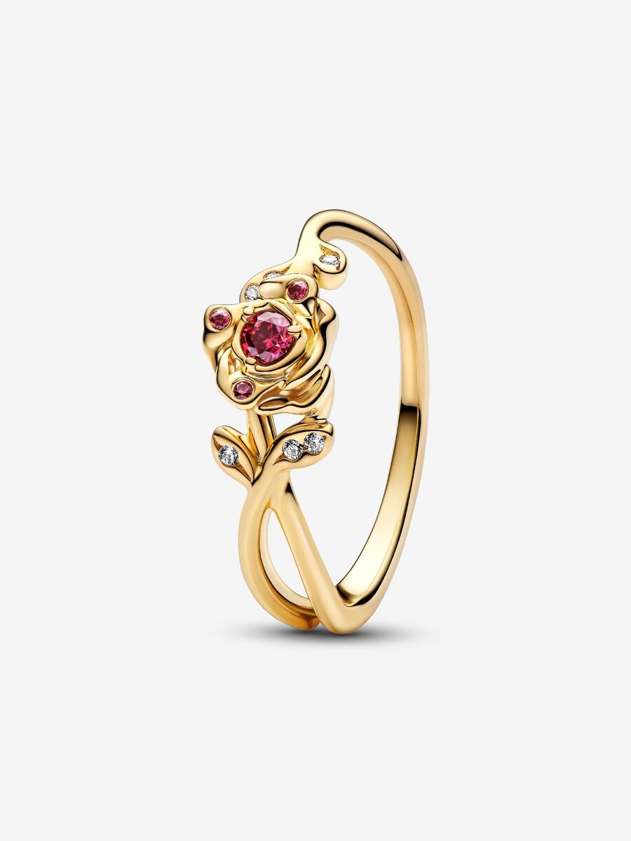 Disney Beauty and the Beast Rose Ring
14k gold plating