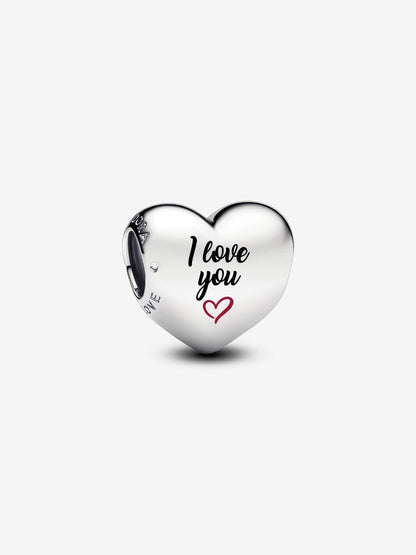 i love You Charm Sterling silver