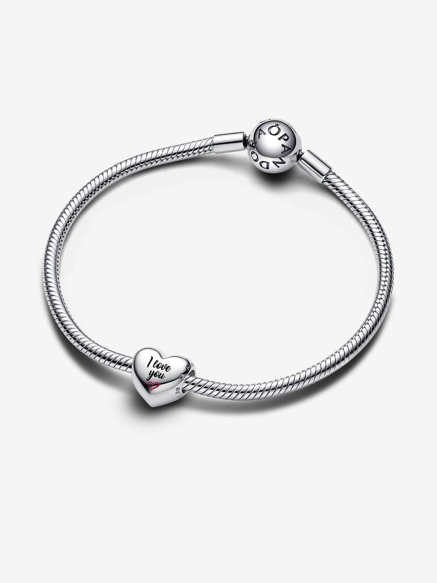 i love You Charm Sterling silver