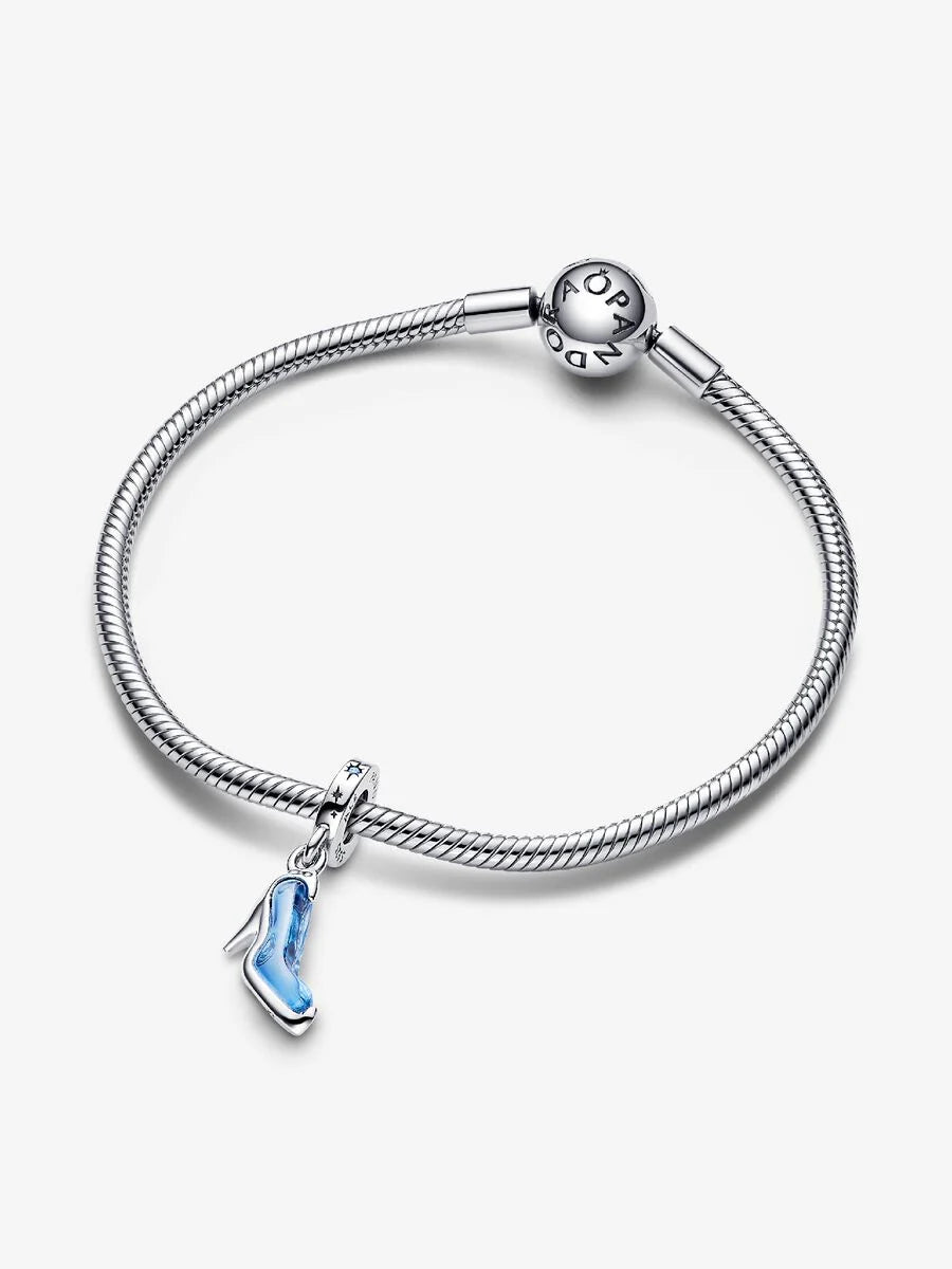 Disney Cinderella's Glass Slipper Dangle Charm
Sterling silver