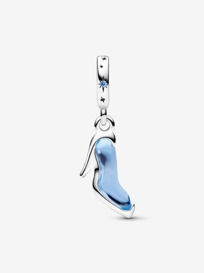 Disney Cinderella's Glass Slipper Dangle Charm
Sterling silver