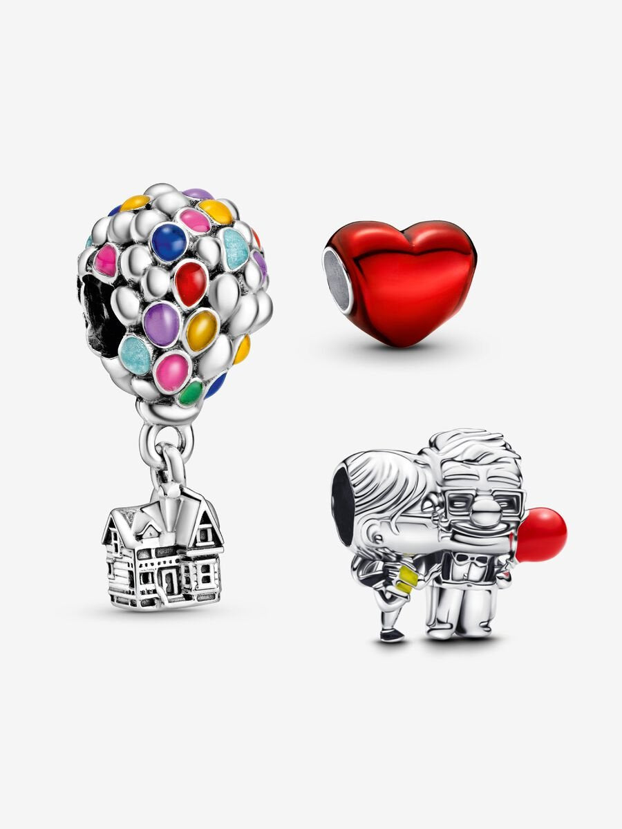 Disney Pixar Charm Trio
Sterling silver