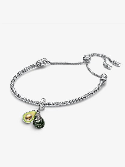 Avocado Dangle Charm Bracelet Set