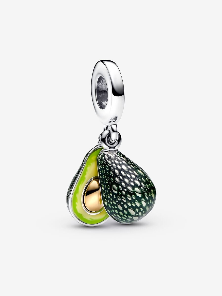 Avocado Dangle Charm Bracelet Set