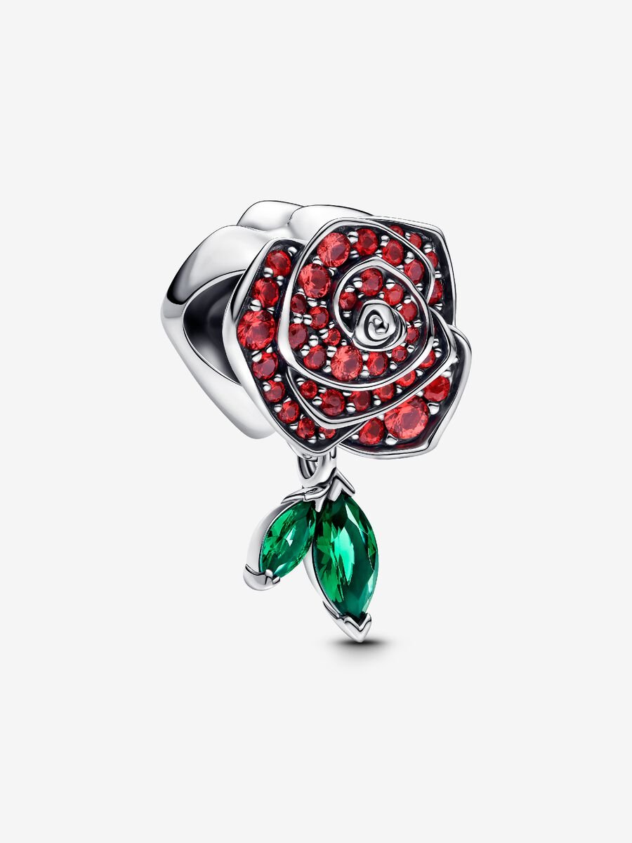 Pandora Sparkling Rose in Bloom Charm