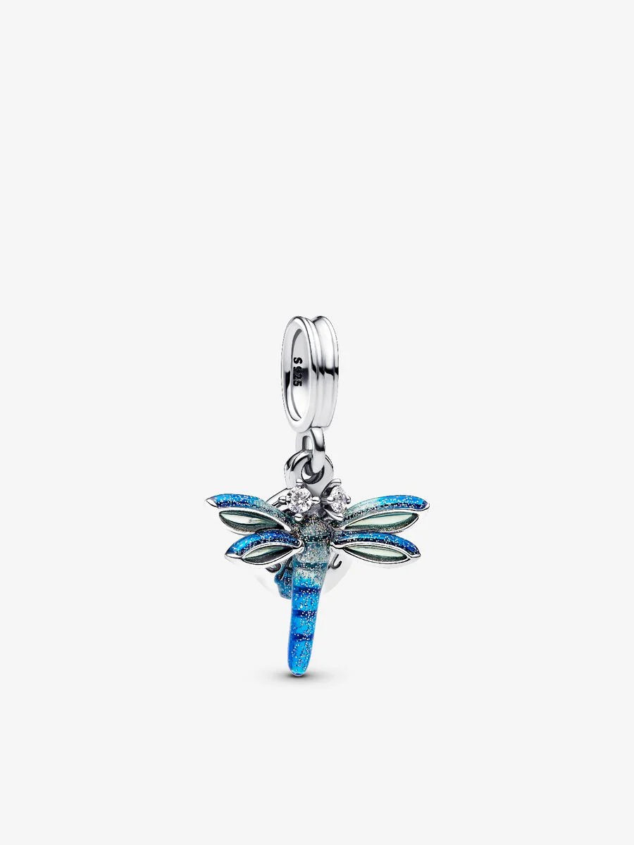 Dragonfly Dangle Charm Bracelet Set