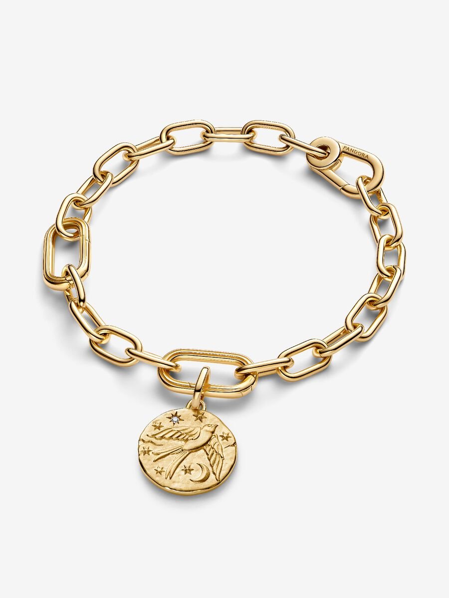 Swallow Medallion Charm