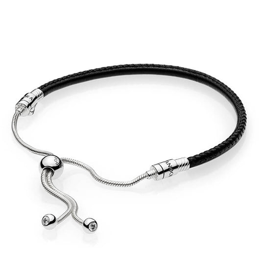 Sliding Leather Bracelet