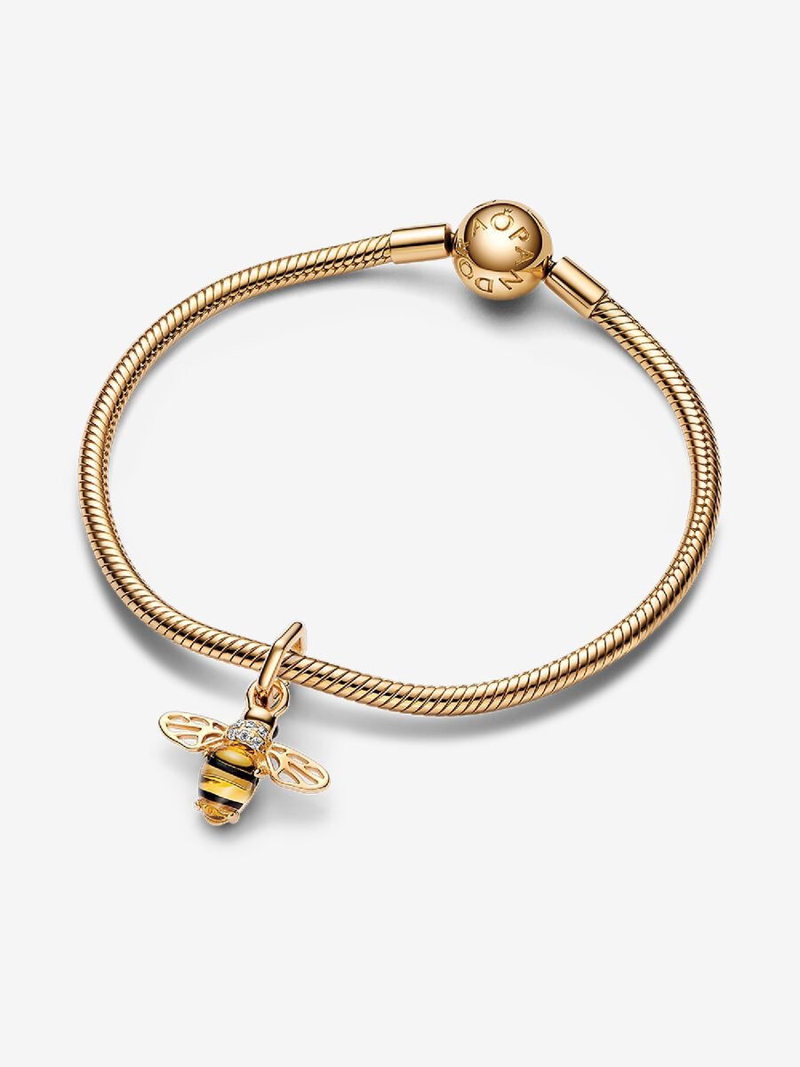 NEW | Sparkling Bee Charm Bracelet Set