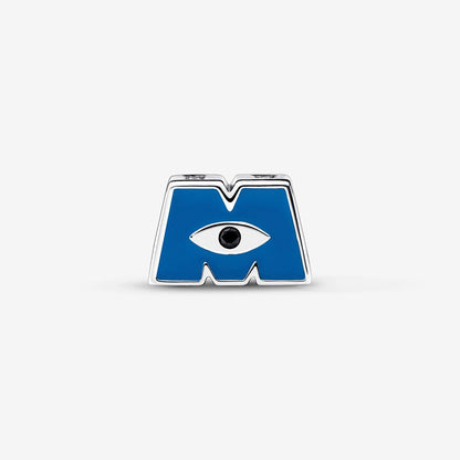 Disney Pixar Monsters, Inc. Logo M Charm