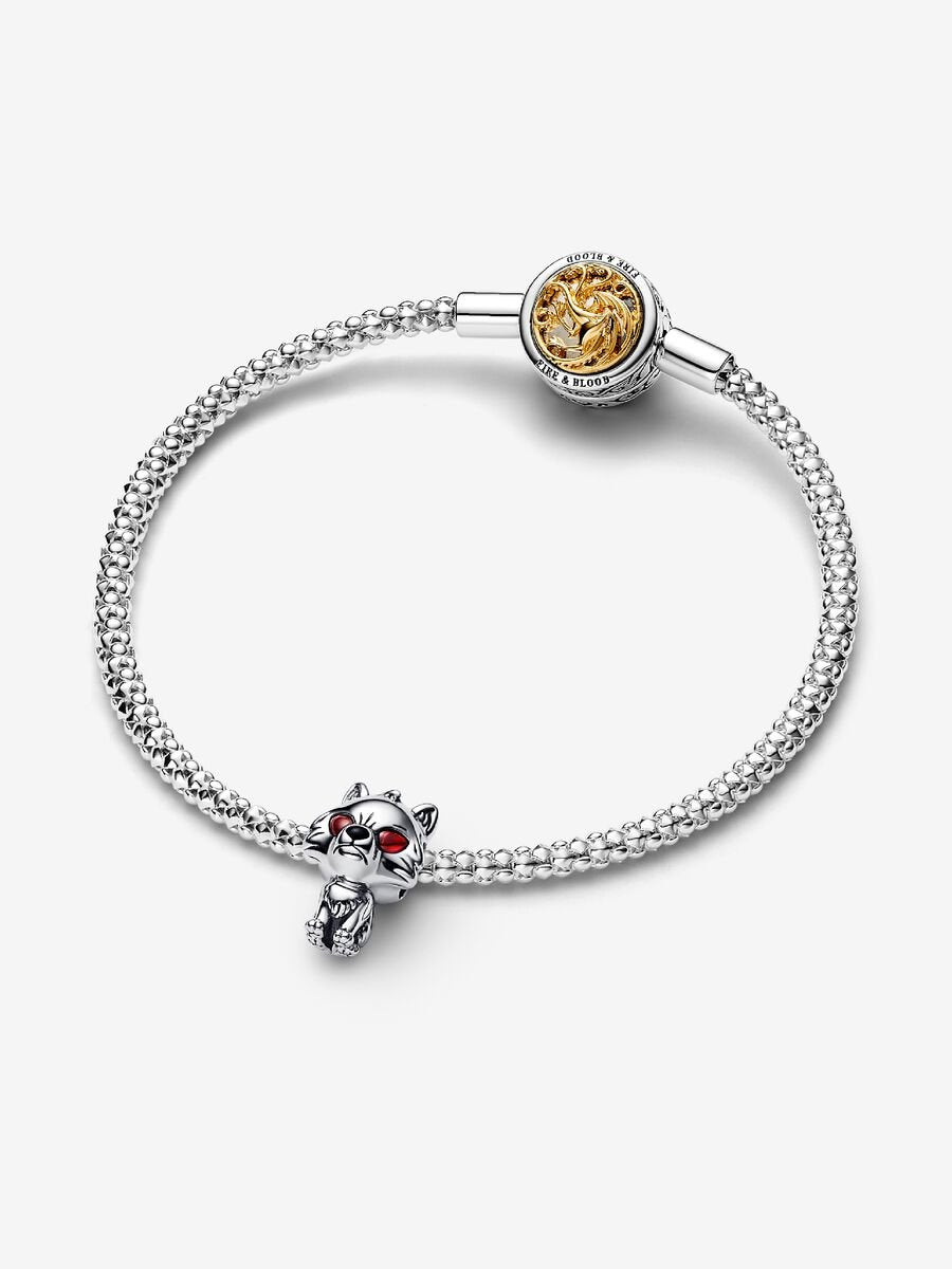 Game of Thrones Ghost Direwolf Charm