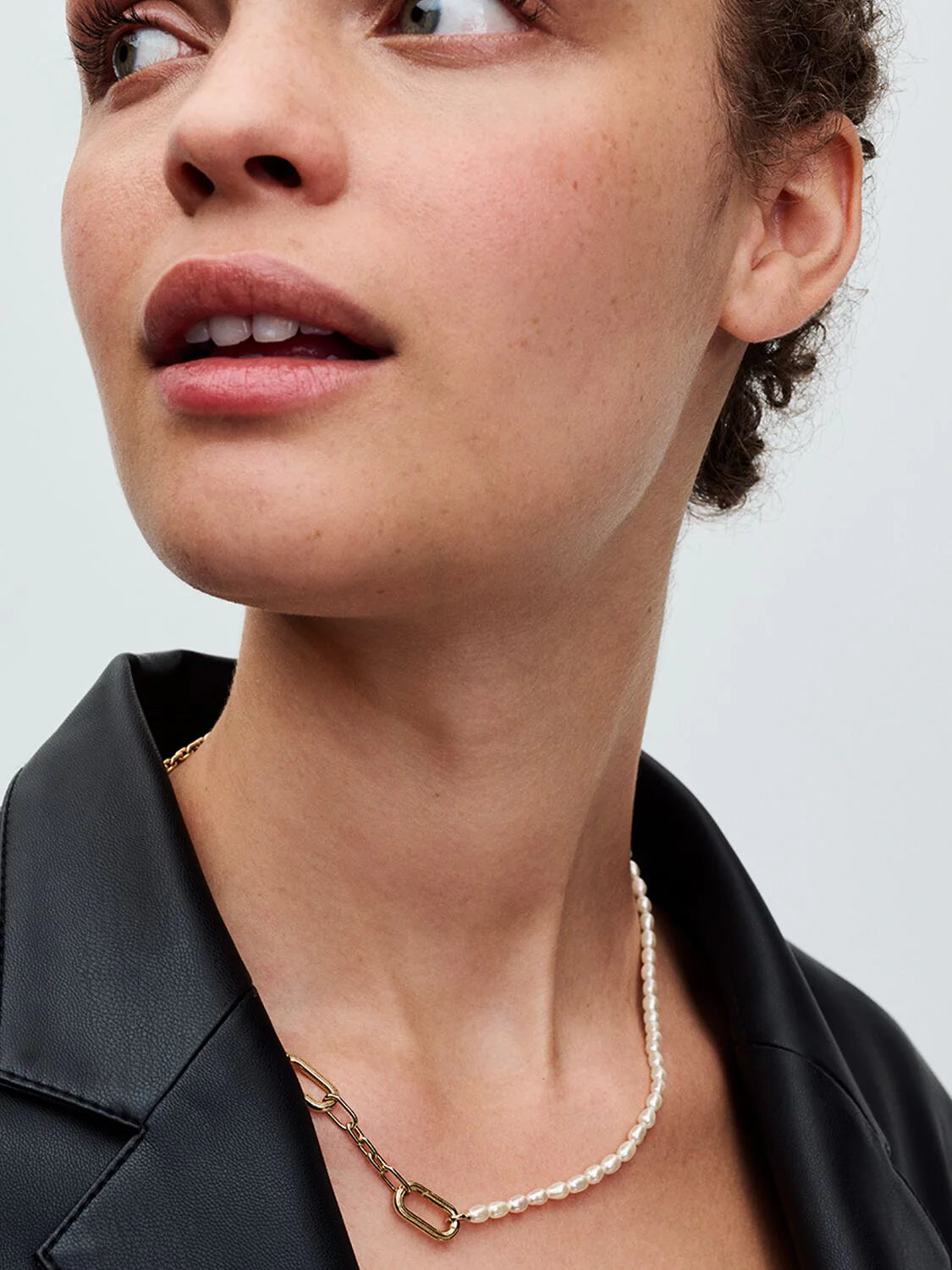 PANDORA ME SLIM TREATED FRESHWATER CULTURED PEARL NECKLACE